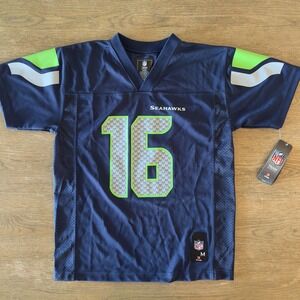 NWT NFL Nike Jersey Seattle Seahawks Tyler Lockett #16 Youth Size Medium 10/12